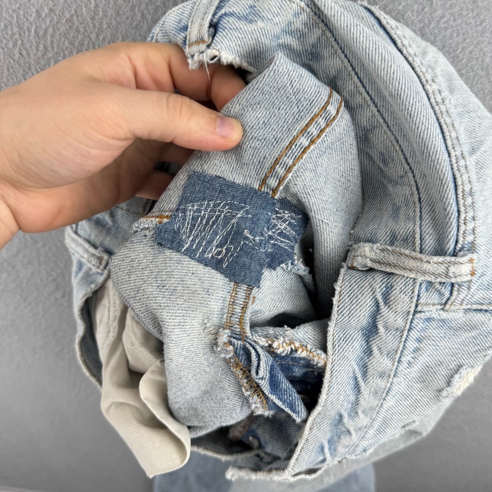 Vintage Levis Jeans Mens Fits 28x32 Blue 501 Straight Leg 80s Made in USA - Picture 16 of 16
